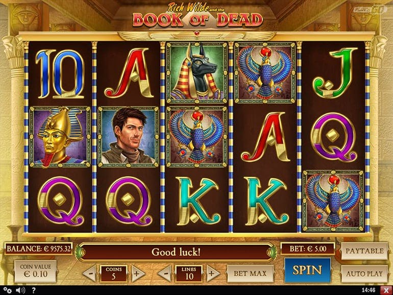 Book of Dead at Wild Casino